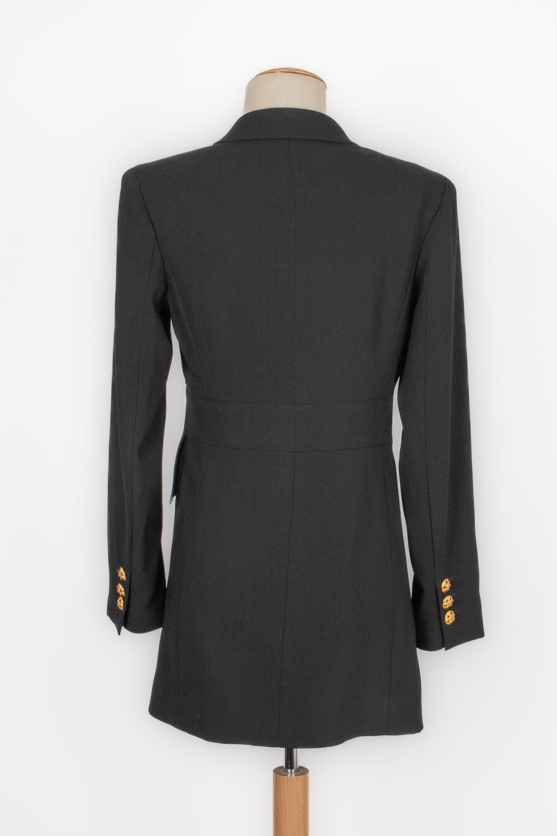 Chanel Black Jacket, 1990s In Good Condition In SAINT-OUEN-SUR-SEINE, FR