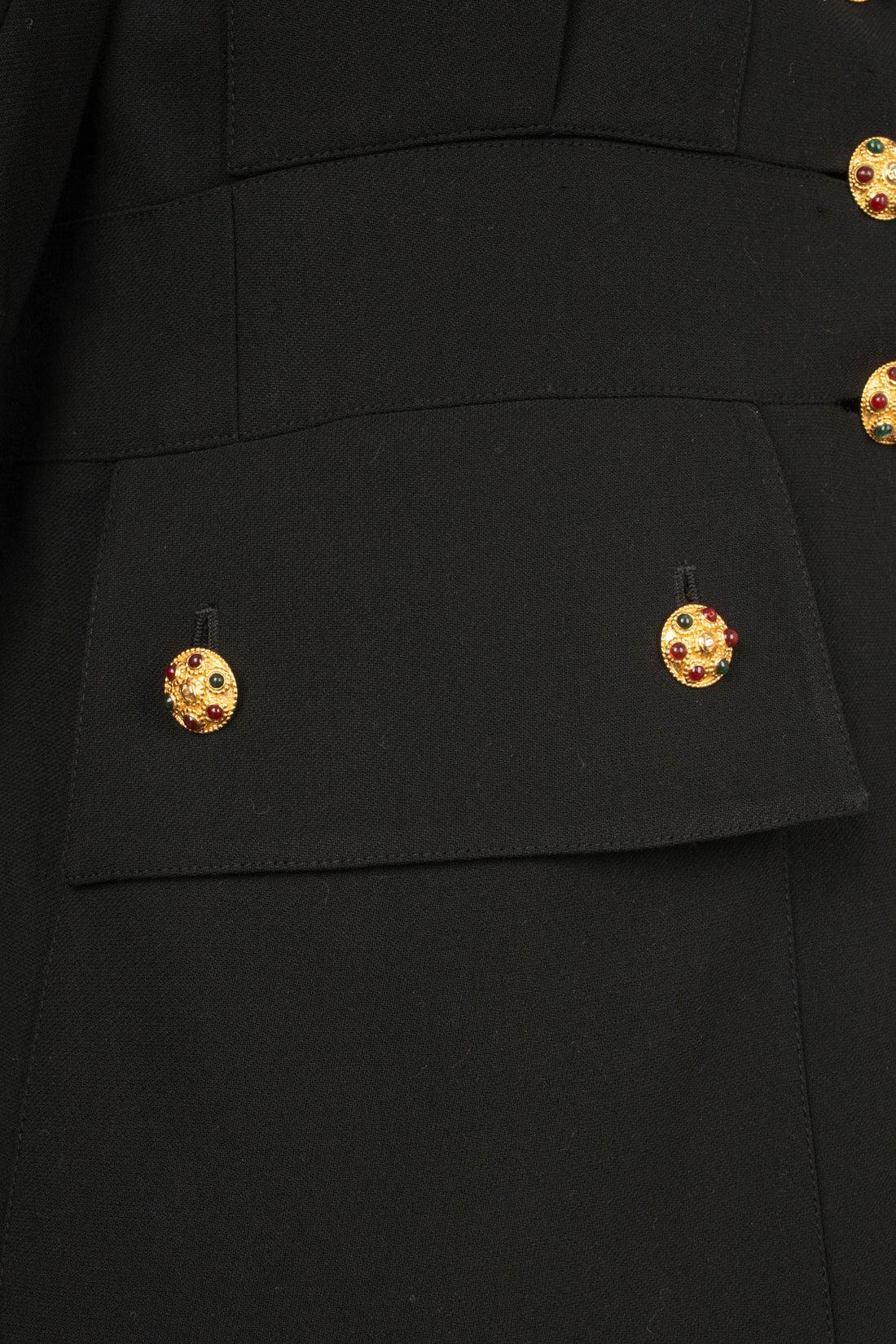 Chanel Black Jacket, 1990s 1