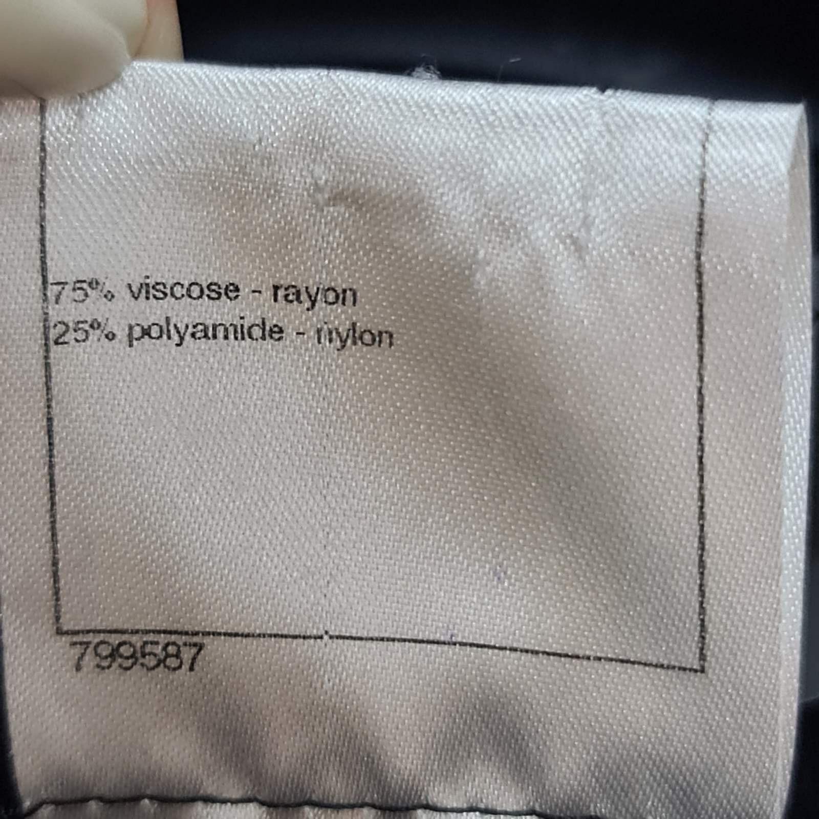 Chanel Veste en maille noire Sz.38 Excellent état - En vente à Krakow, PL