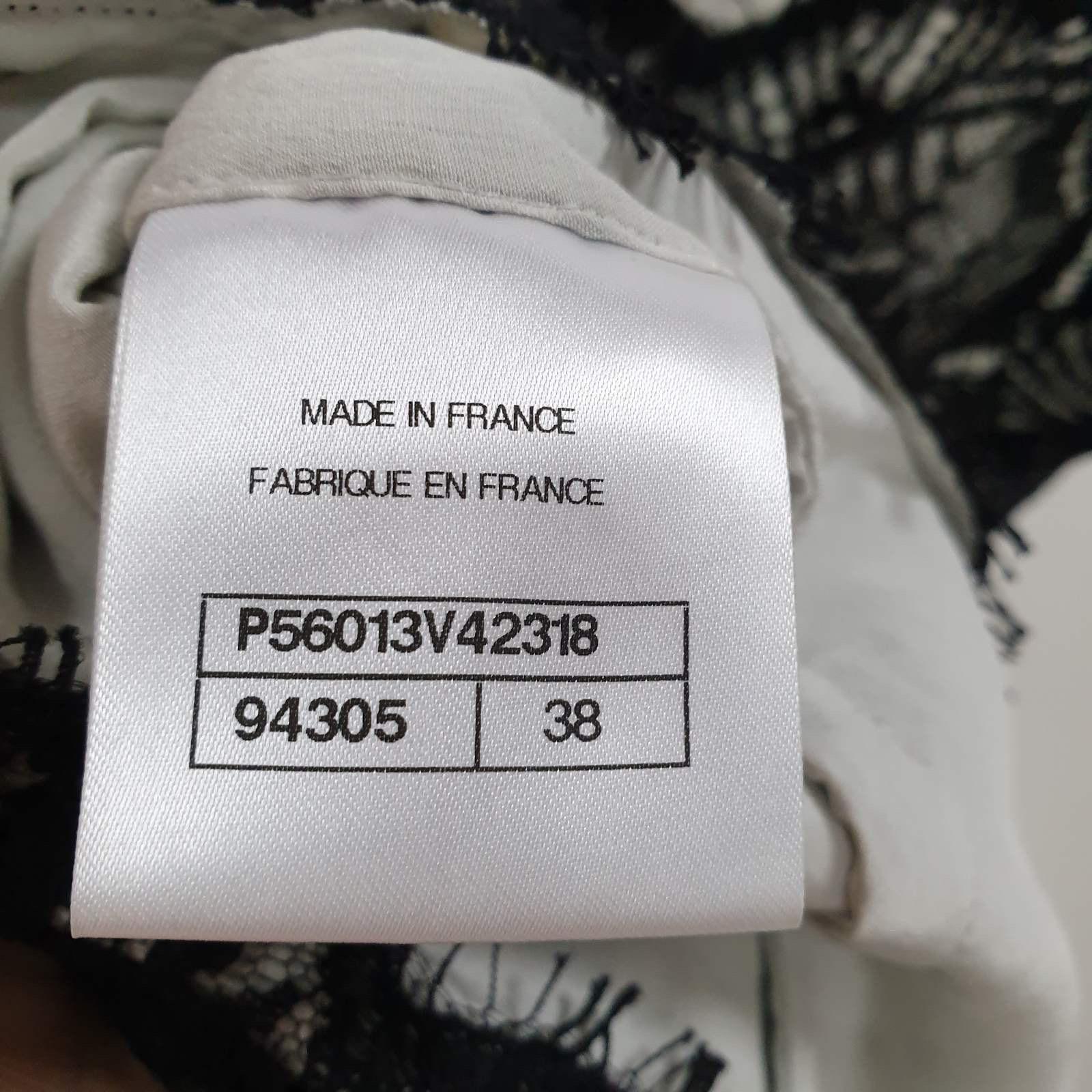 CHANEL Black Lace Camisole For Sale 2