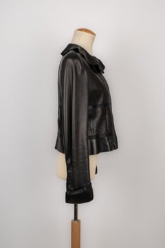 Chanel Black Lamb Leather Jacket, 2004