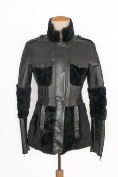 Chanel Black Lamb Leather Jacket, 2010