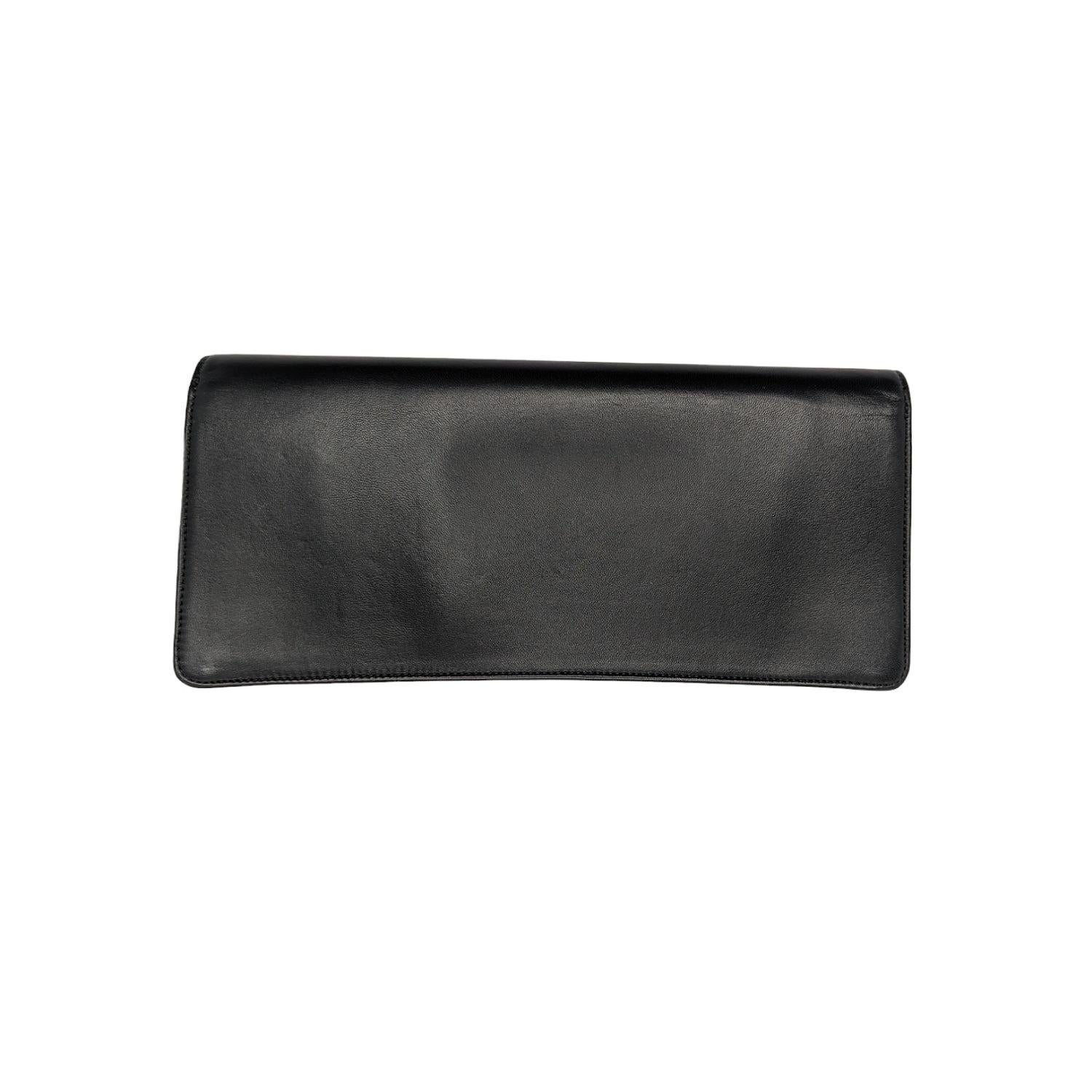 Chanel Black Lambskin Ancient Egypt Inspired Clutch In Excellent Condition In Scottsdale, AZ