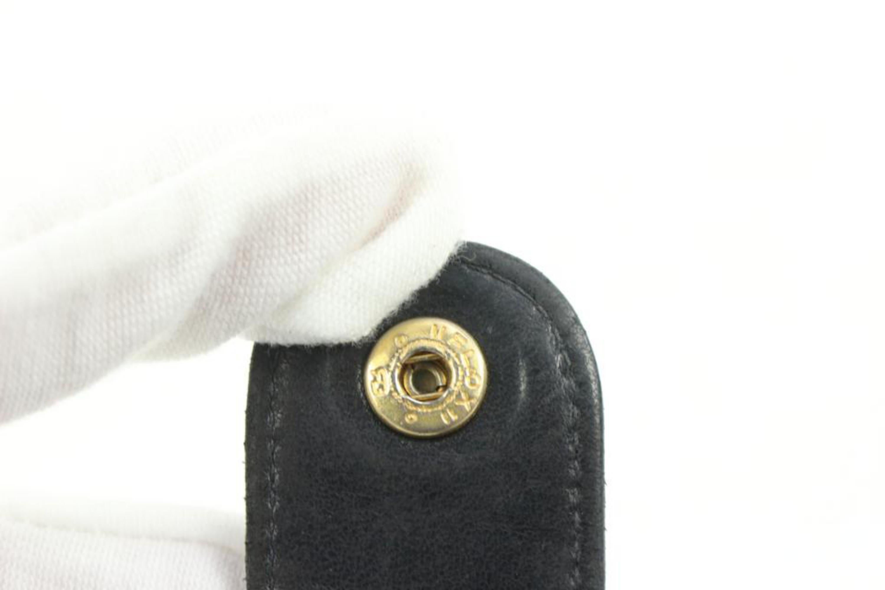 Chanel Black Lambskin CC Logo Coin Purse Change Pouch Wallet 17ck31s For Sale 1
