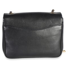 Chanel Black Lambskin CC Mania Flap Bag