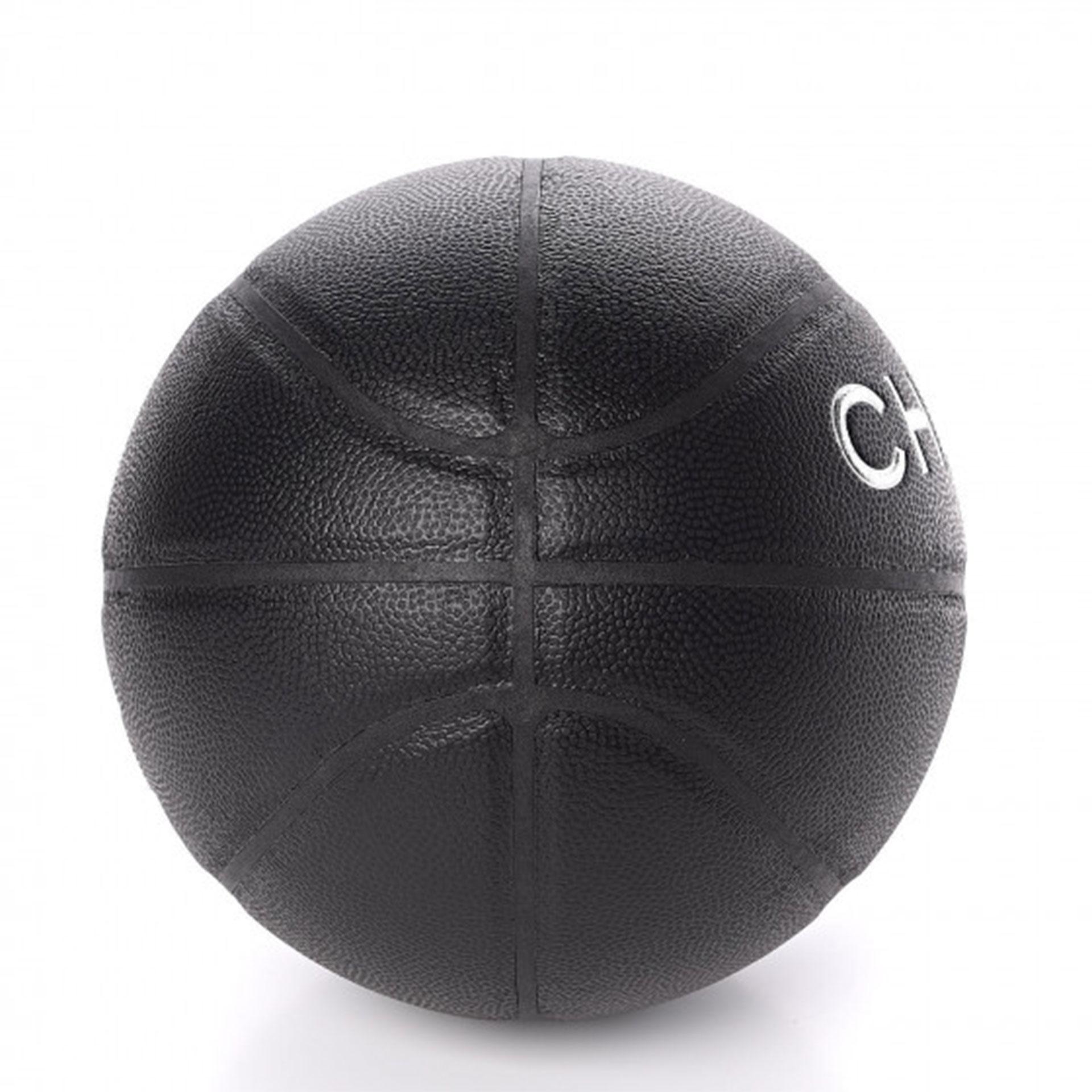 Chanel Rare 2018 Black Lambskin Chain Net Collectors Basketball  For Sale 4