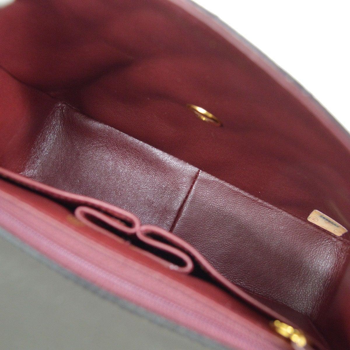 CHANEL Black Lambskin Leather 24K Gold Hardware Small Evening Shoulder Flap Bag  3