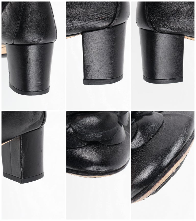 CC Little Camellia World Thin High Heels Gold Lambskin main image 0