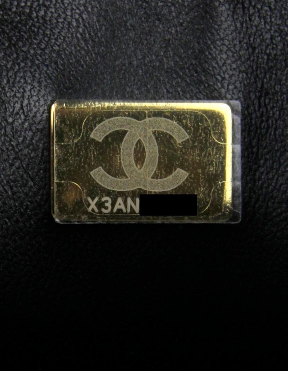 Chanel Black Lambskin Leather Double Flap Small Classic Bag w/ Rose Gold HW For Sale 4