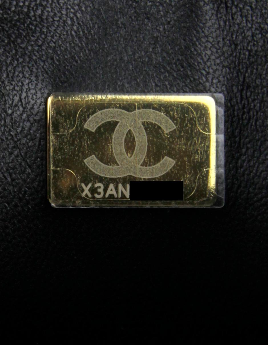 Chanel Black Lambskin Leather Double Flap Small Classic Bag w/ Rose Gold HW 4