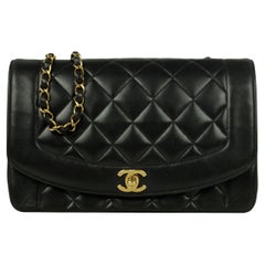 CHANEL Small Diana Flap Bag Gold Hw #252xxxx - Timeless Luxuries