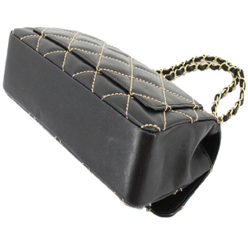 chanel wild stitch flap bag