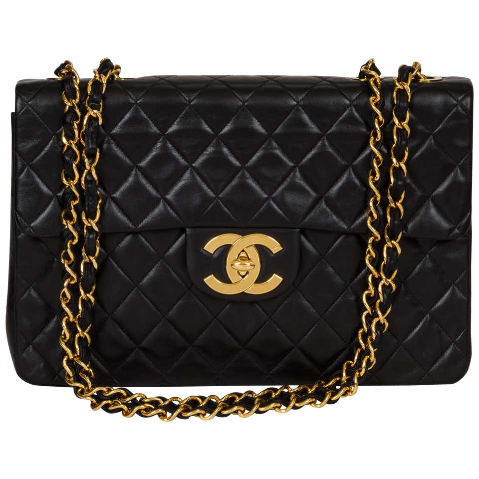 Chanel Black Leather Camellia Flower Bag at 1stDibs | chanel flower bag ...