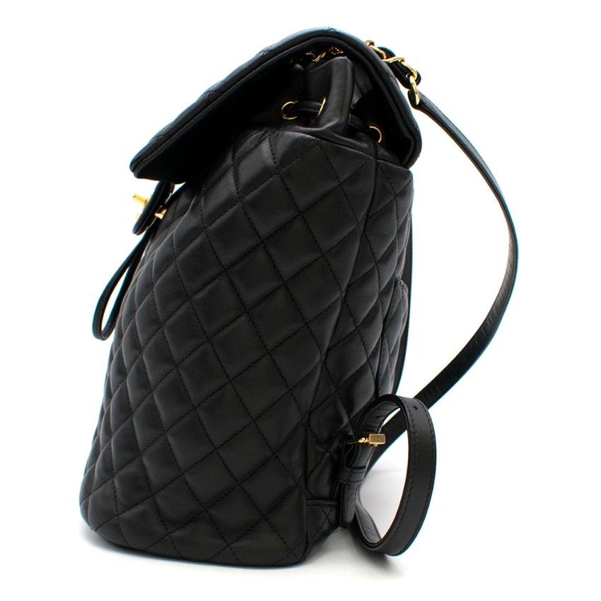 chanel lambskin quilted backpack
