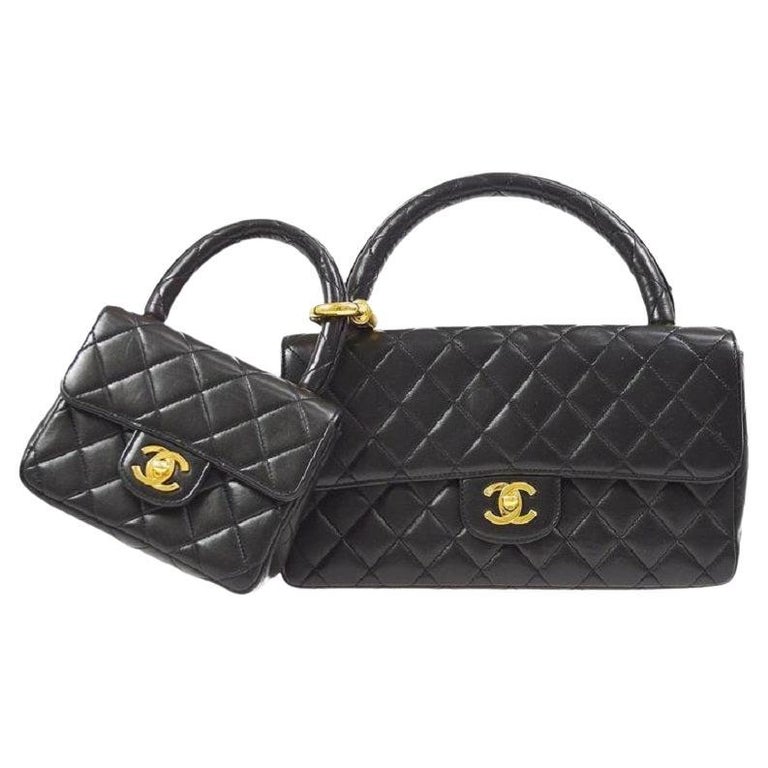 Chanel Top Handle Mini Kelly - 14 For Sale on 1stDibs  chanel mini kelly, mini  kelly chanel, chanel mini kelly bag
