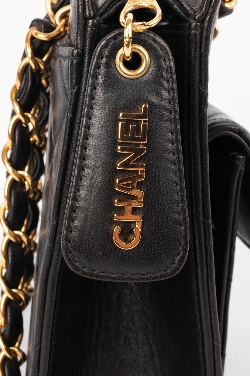 Chanel Black Lambskin Quilted 