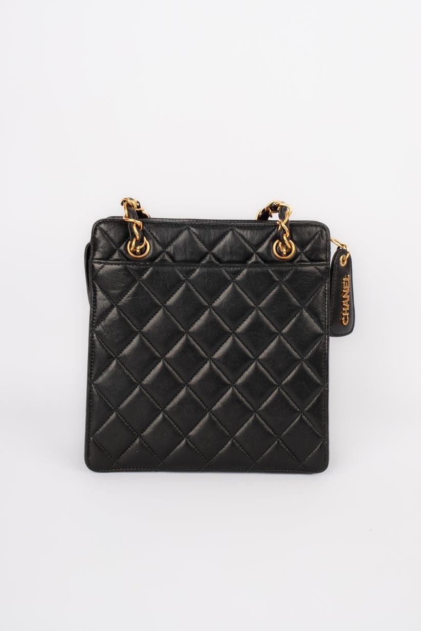 Women's Chanel Black Lambskin Quilted 