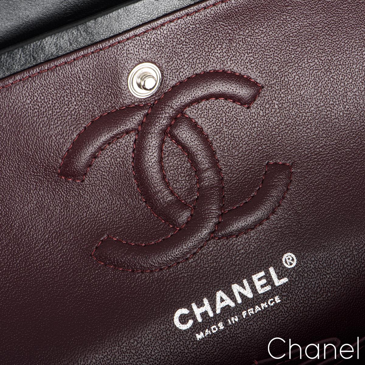 Chanel Black Lambskin Small Double Flap Bag 1