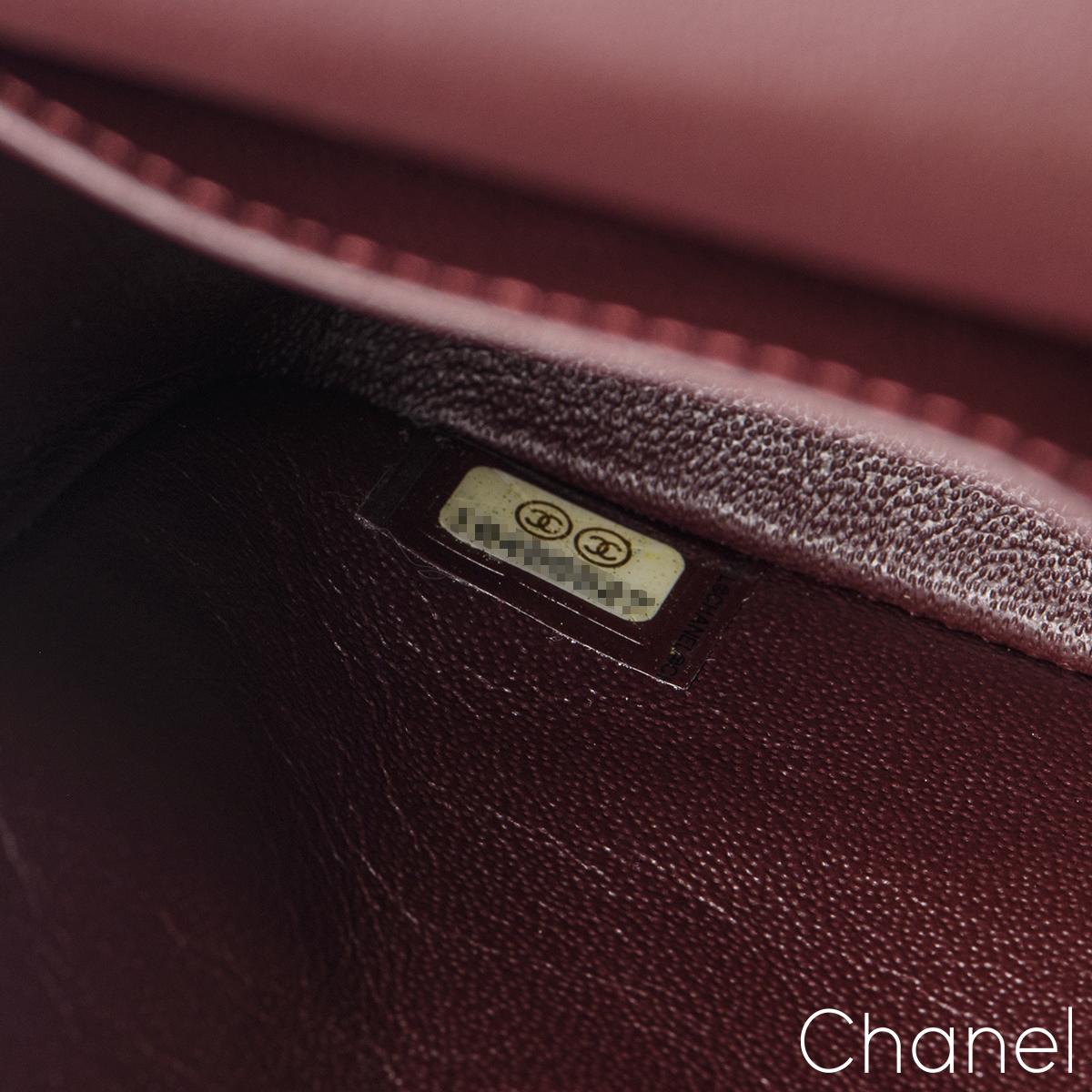 Chanel Black Lambskin Small Double Flap Bag 2