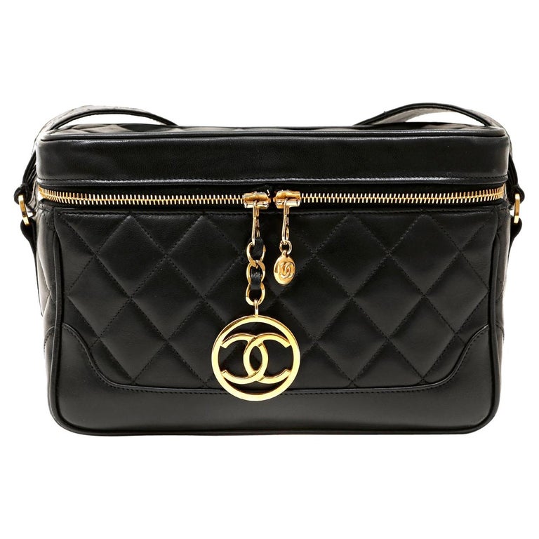 Vintage Chanel Bag Black - 759 For Sale on 1stDibs