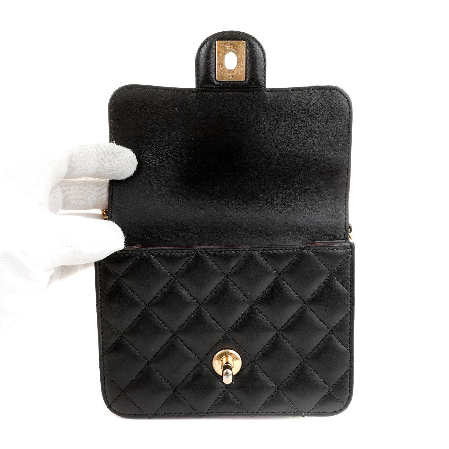 Cartera chanel new arrivals negra