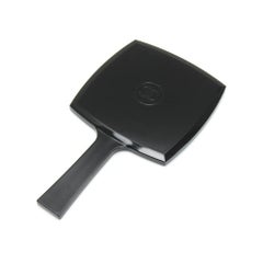 Chanel Black Large Hand Mirror