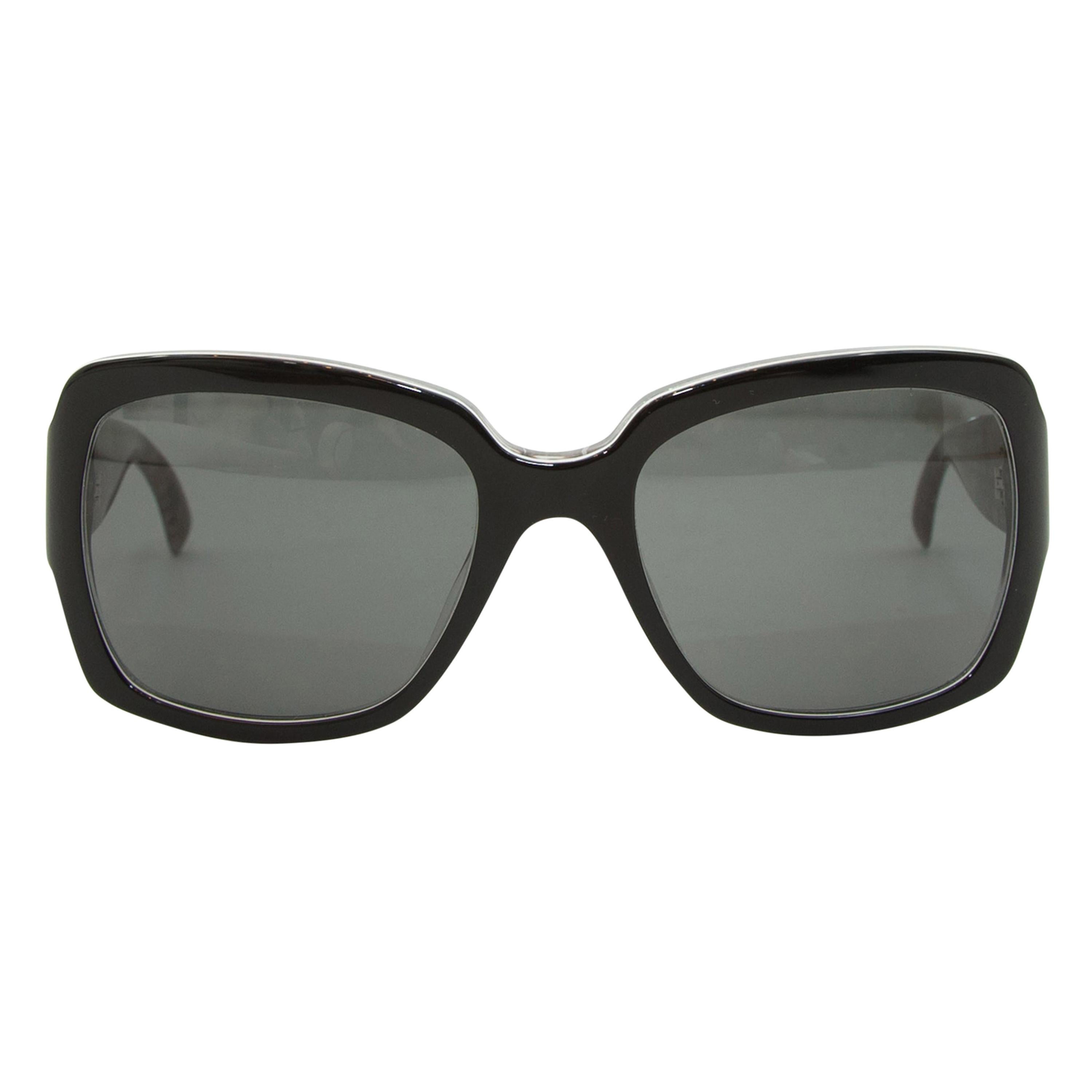 Chanel Black Large Sunglasses
