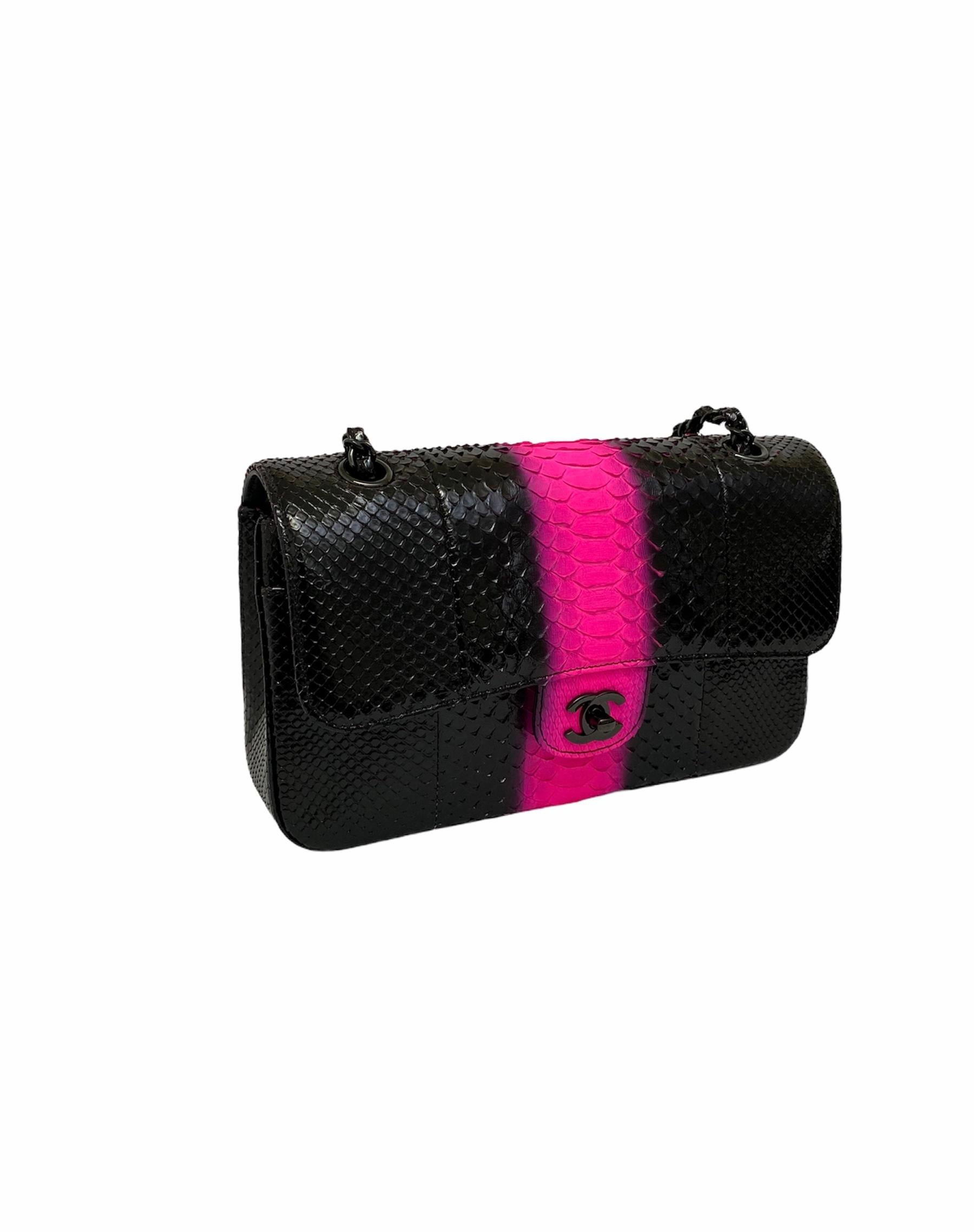 Chanel Black Leather 2.55 Limited Edition Bag 6