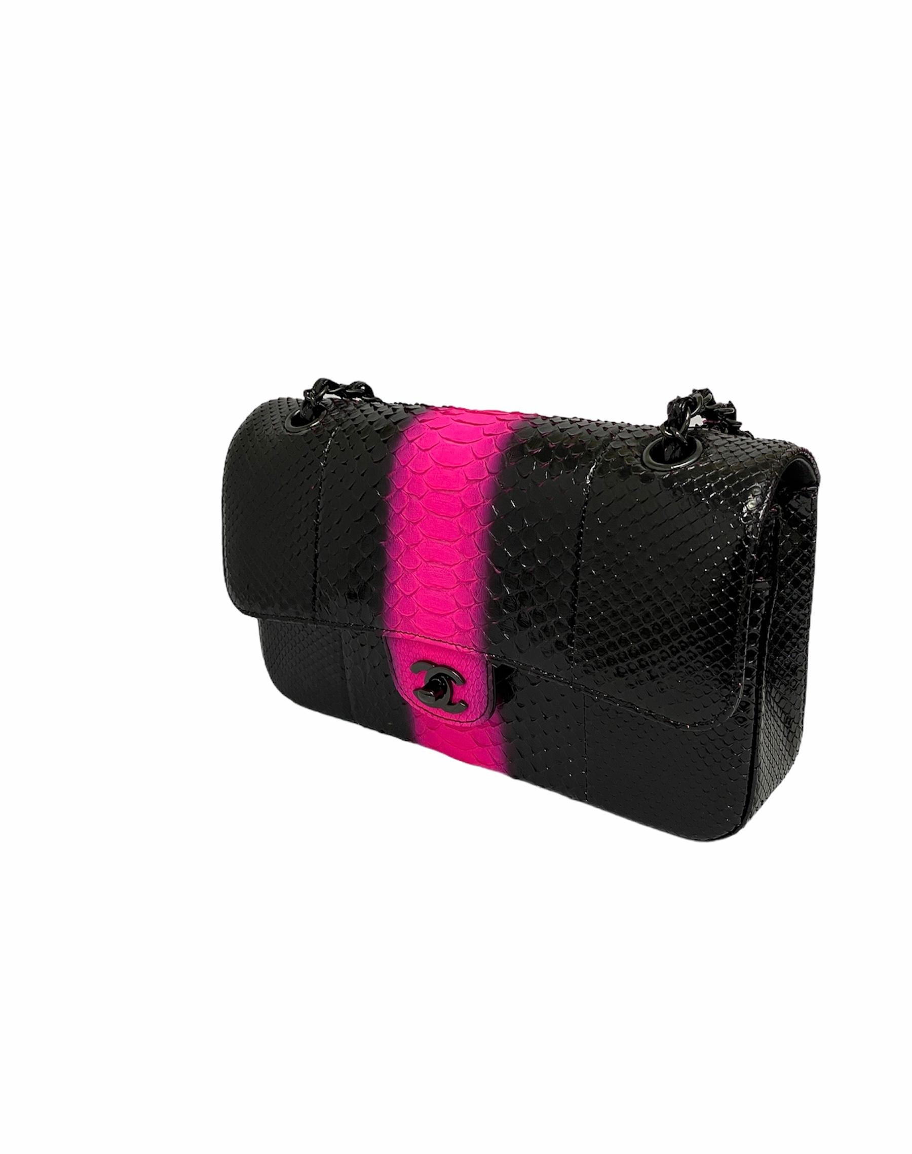 Chanel Black Leather 2.55 Limited Edition Bag 7