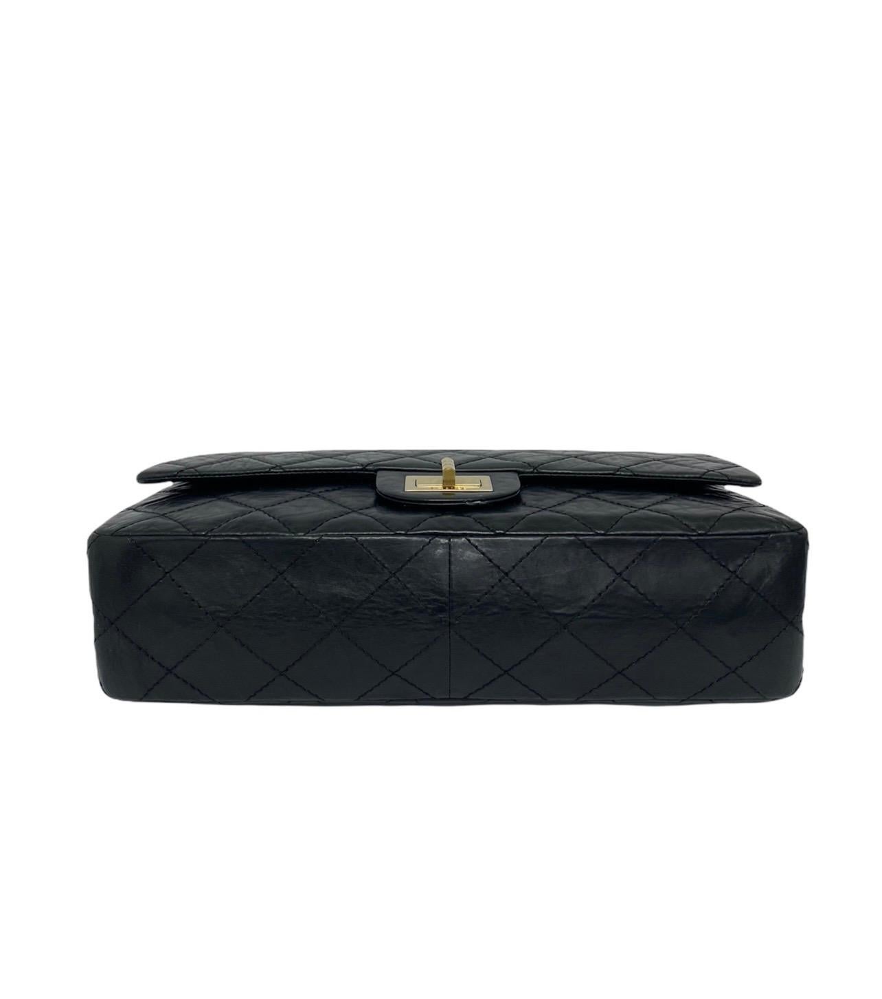 Women's Chanel Black Leather 2.55 Limited Edition Bag