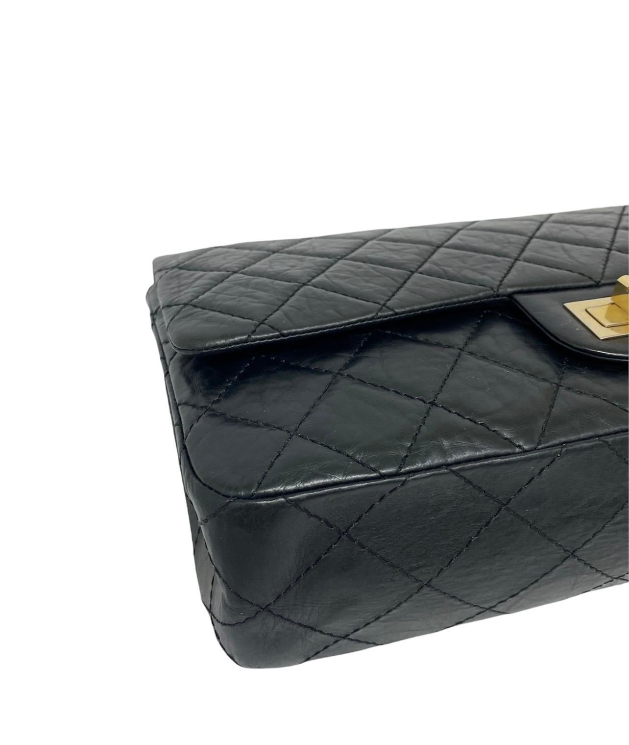 Chanel Black Leather 2.55 Limited Edition Bag 3