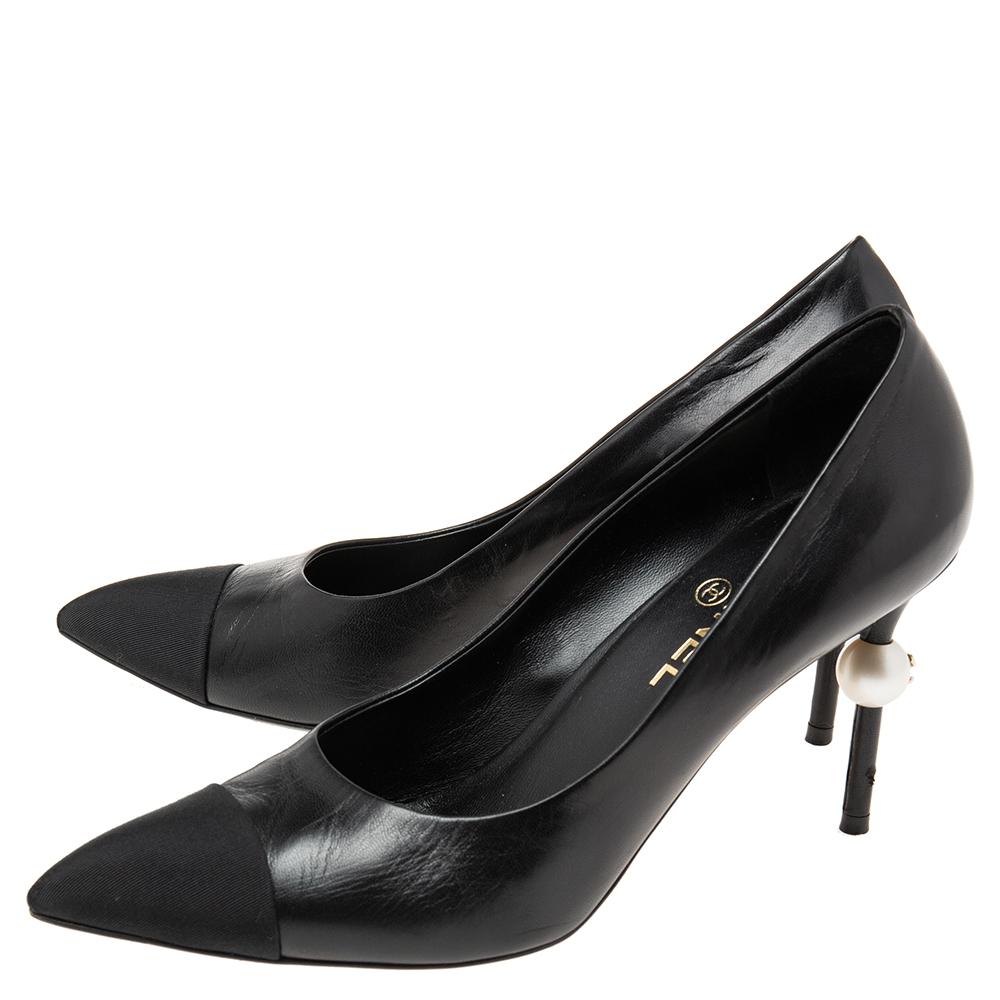 Chanel heels sale deals