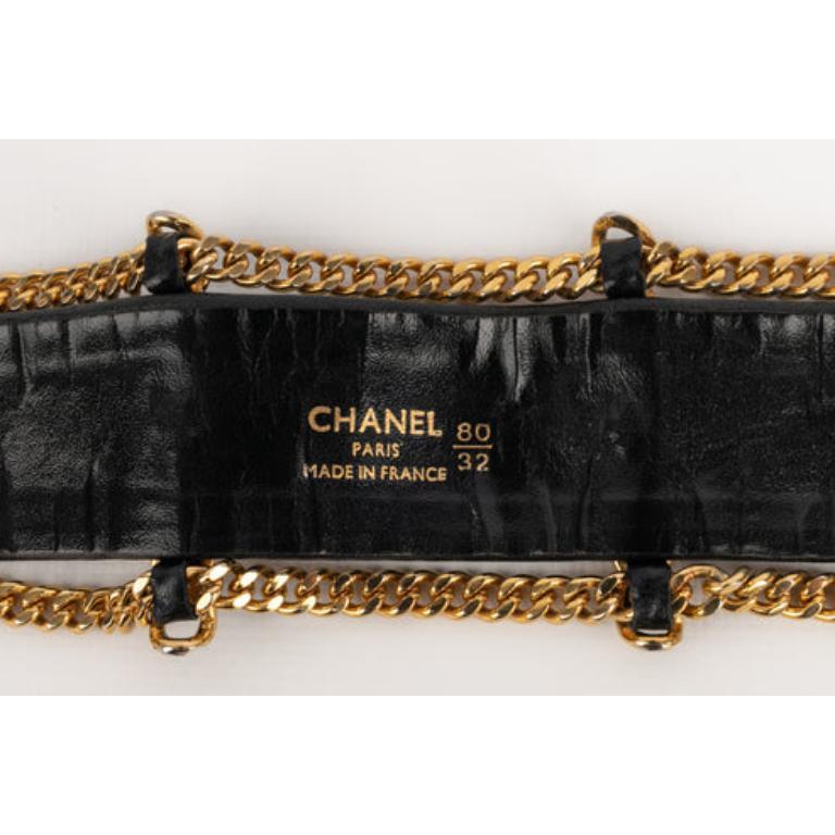 Ceinture Chanel, années 1980 5
