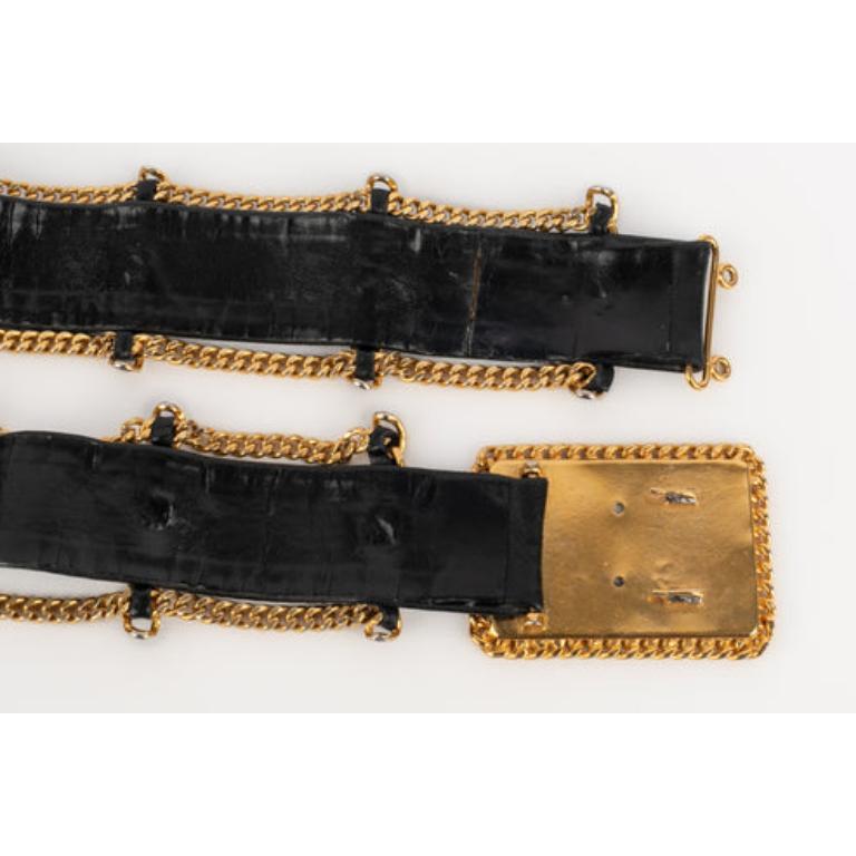 Ceinture Chanel, années 1980 2