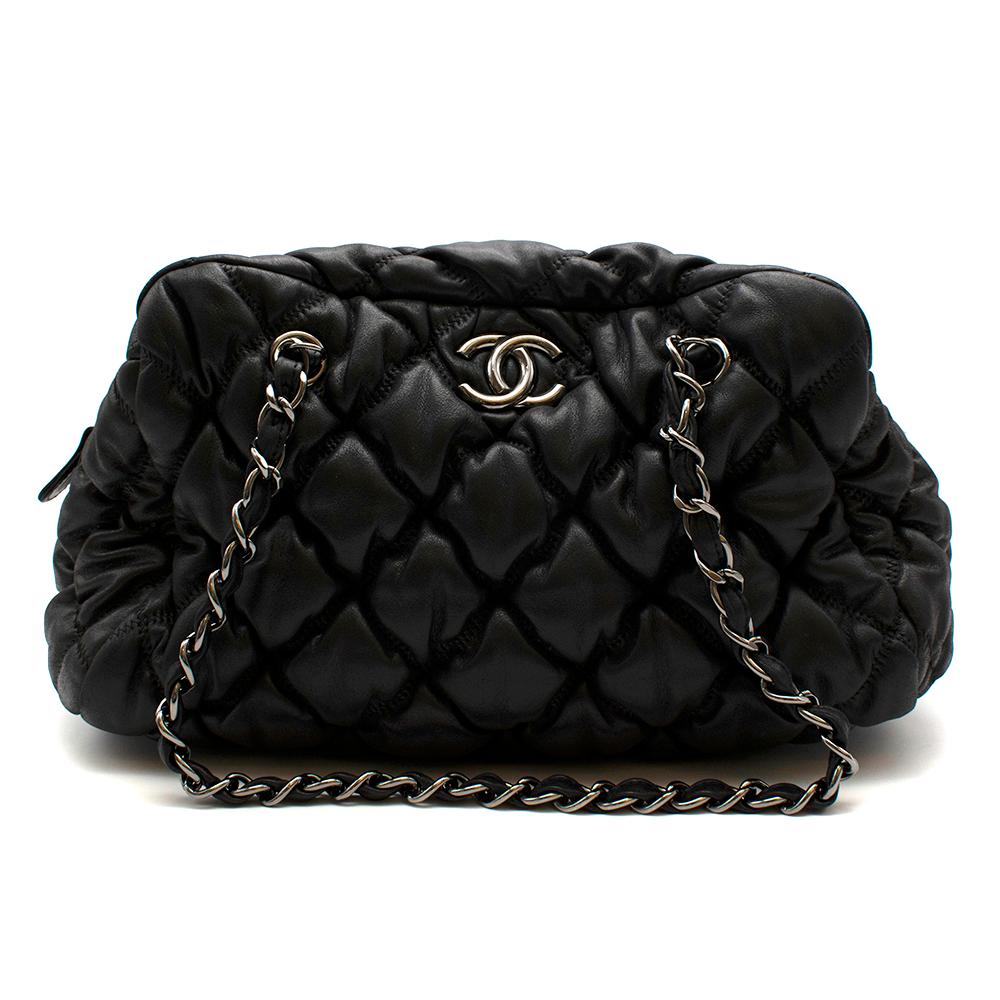 Chanel Black Leather 