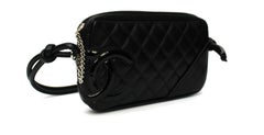 Chanel Black Leather Cambon Bag