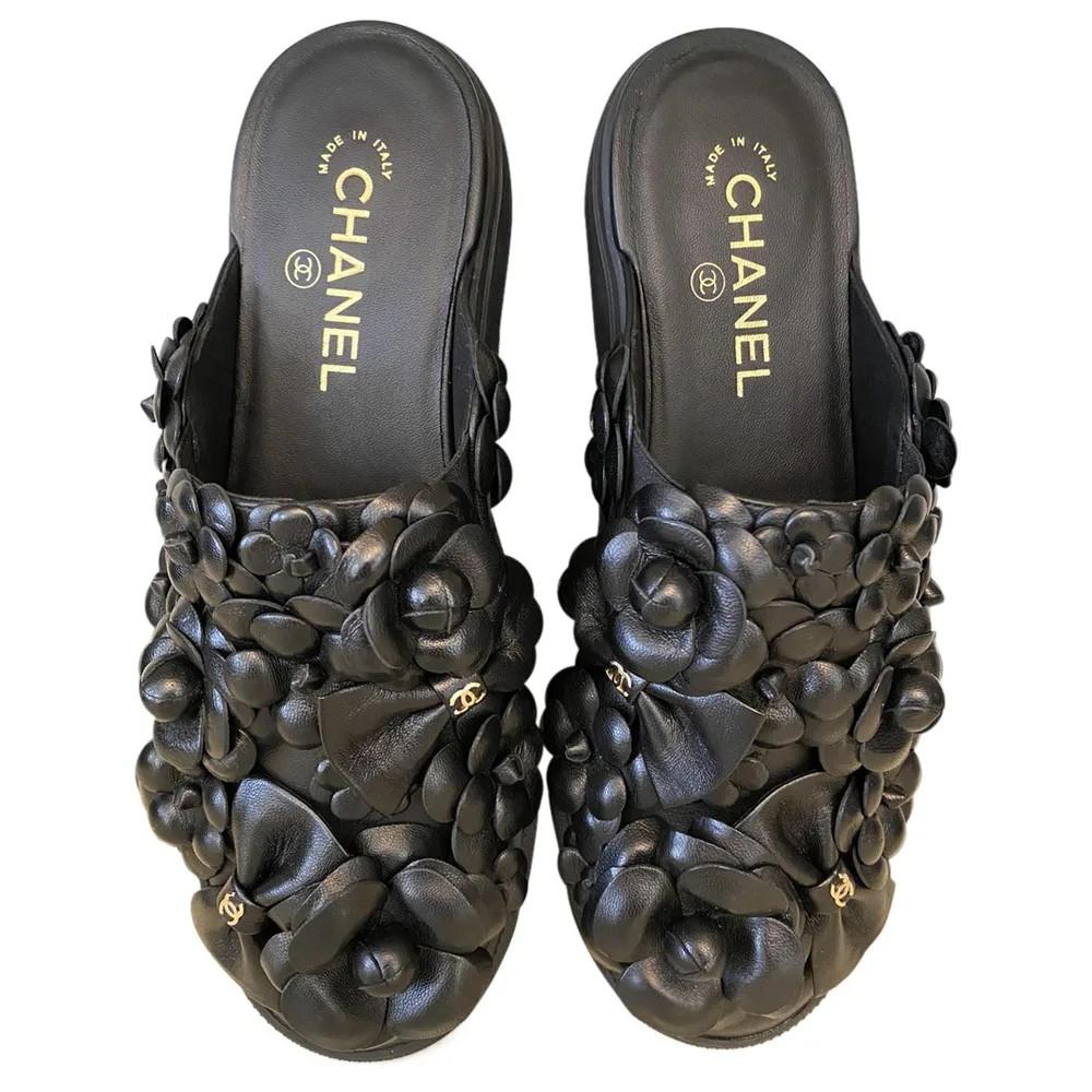 Chaussure En Cuir Noir - Taille 36 - Occasion En Excellent état