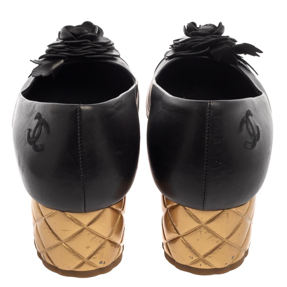 chanel ballet heels