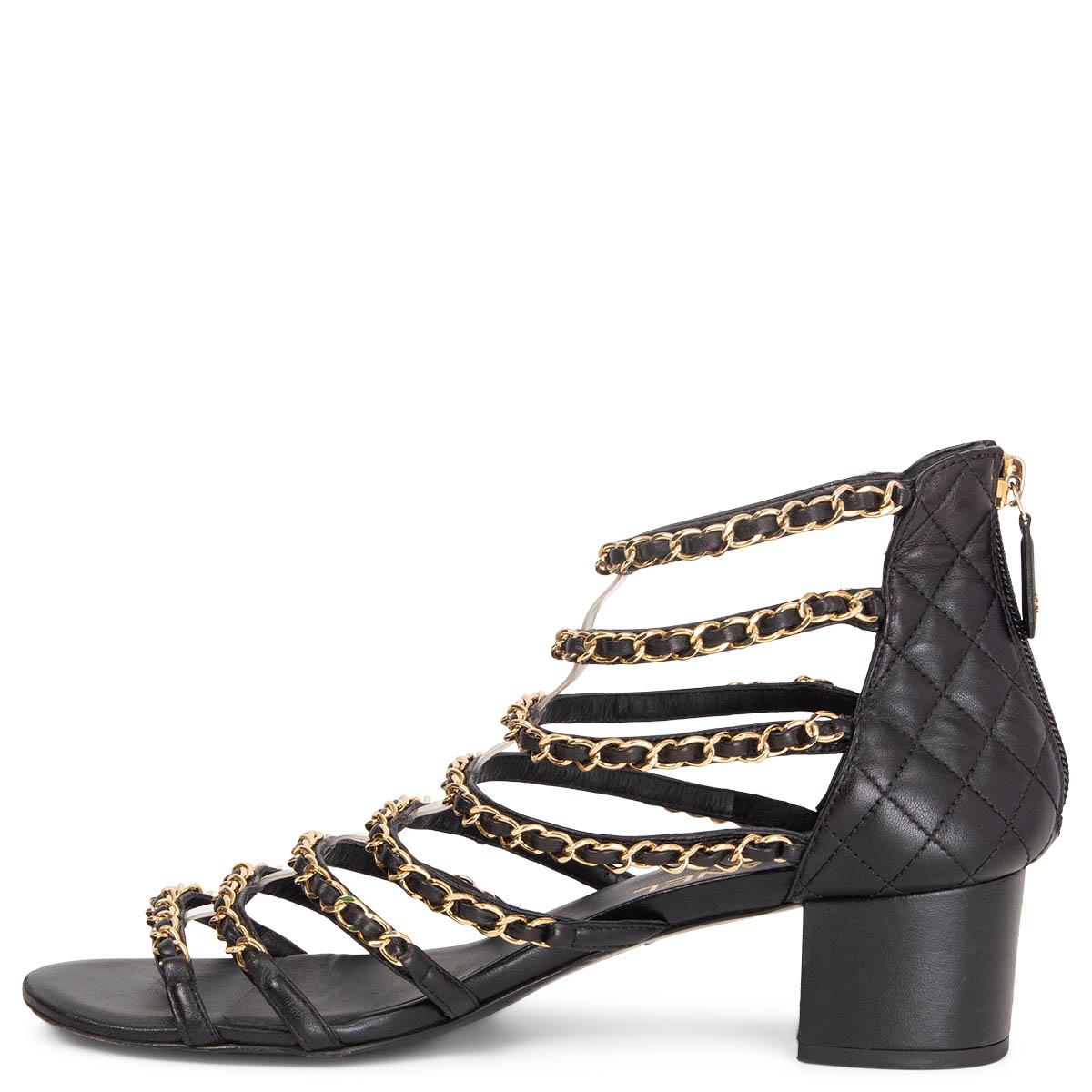 chanel gladiator sandals