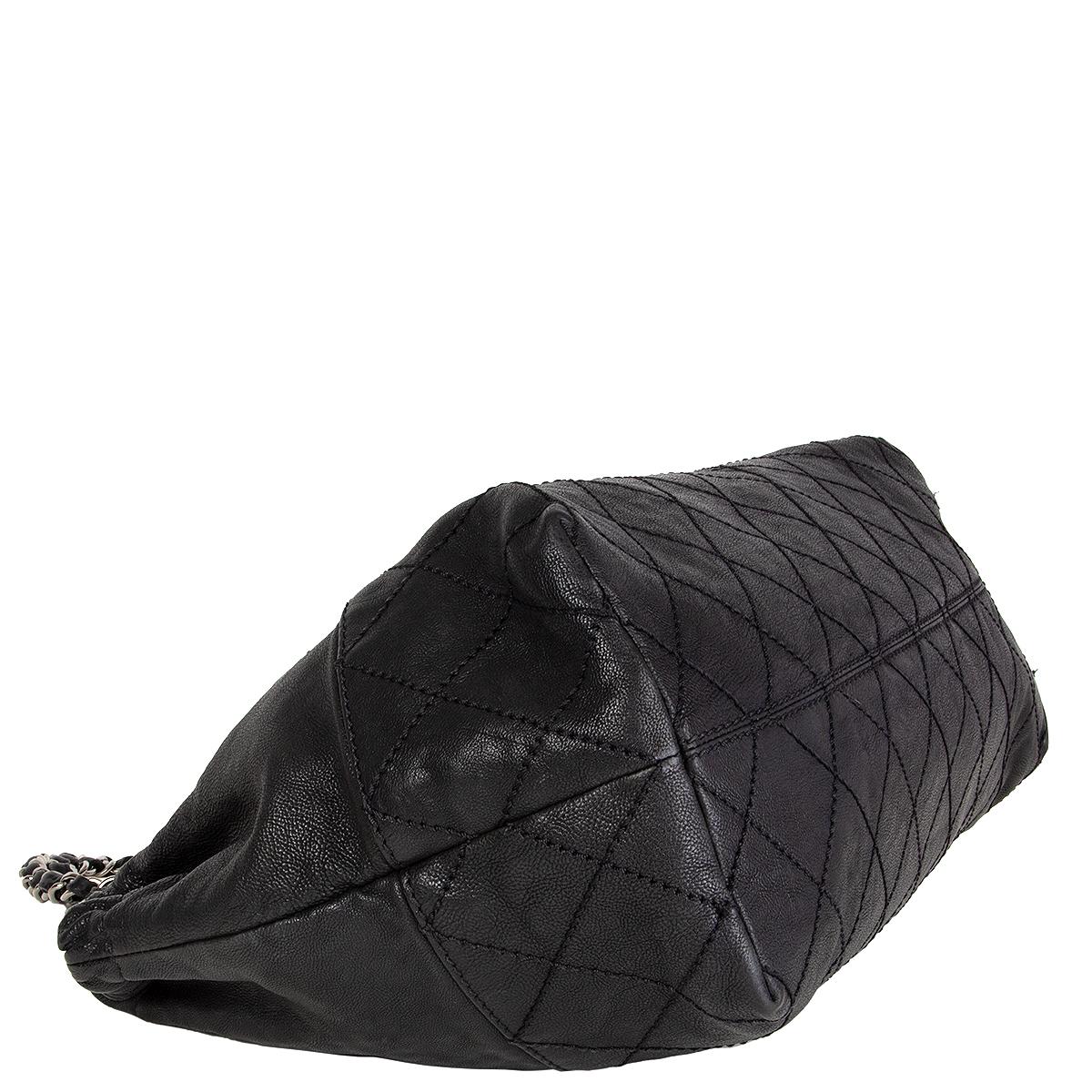 black leather bag women