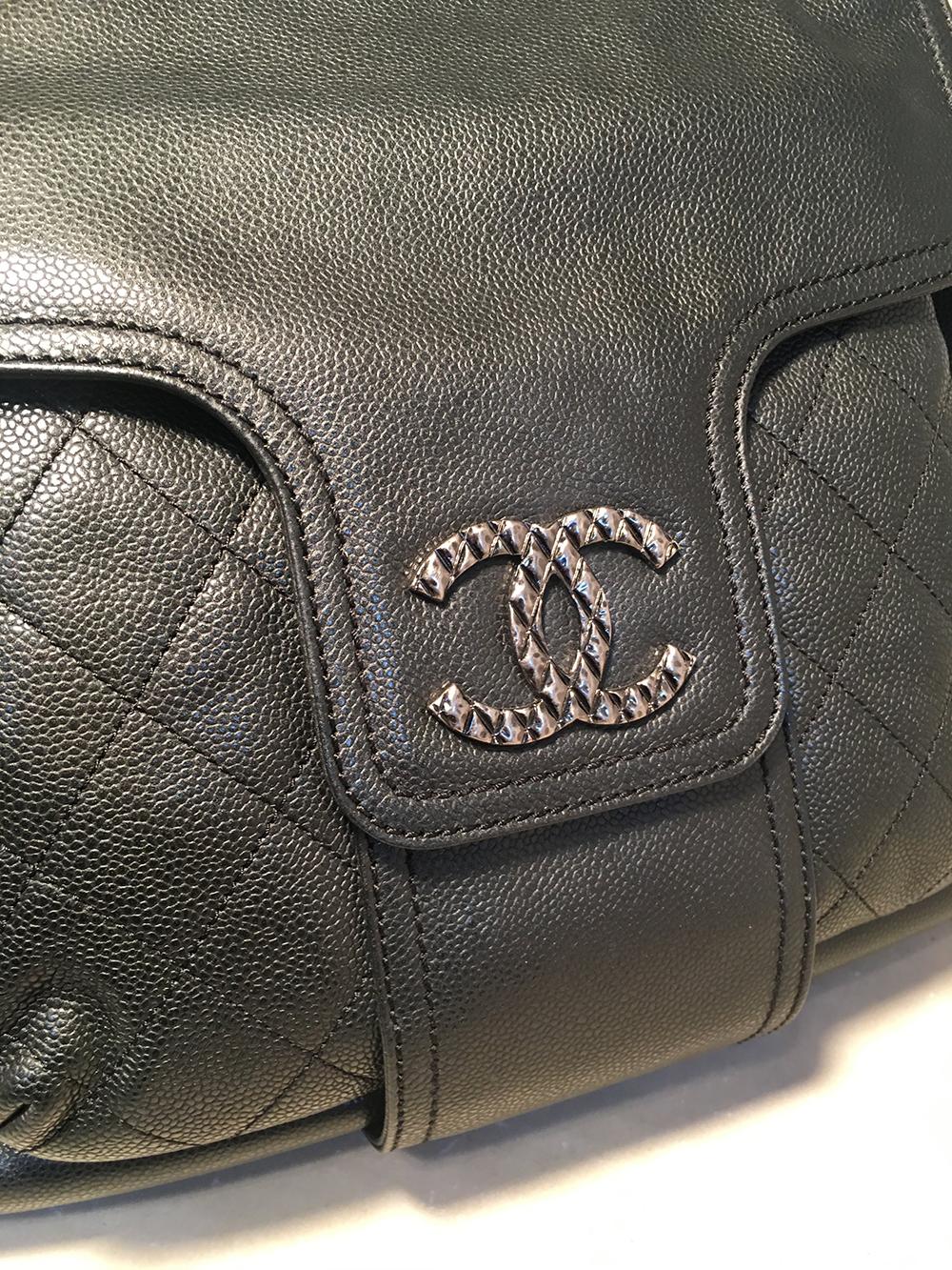 Chanel Coco Rider Flap Bag Production Sample  In Excellent Condition In Philadelphia, PA