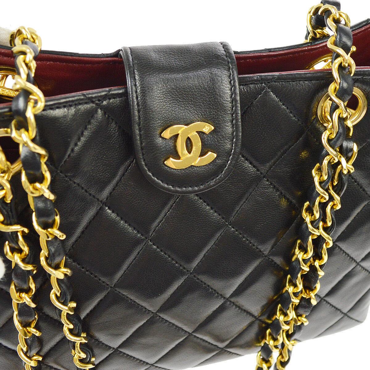 Chanel Black Leather Gold Small Carryall Shoulder Shopper Tote Bag

Leather
Gold tone hardware
Leather lining
Date code present
Made in France
Shoulder strap drop 14.5
