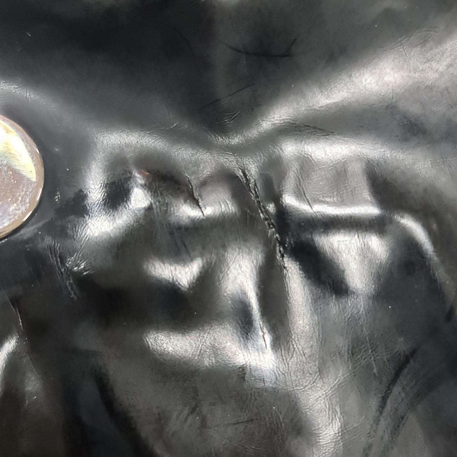 Chanel black Leather Hobo Shoulder Bag 5