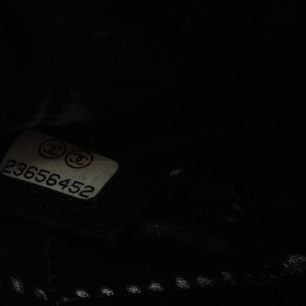 Chanel Black Leather Keyboard Clutch 5