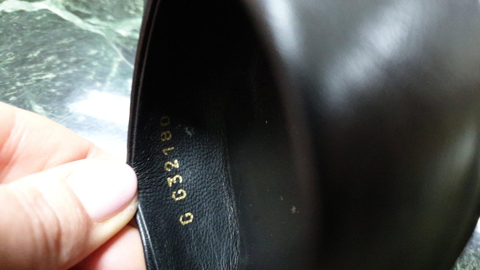 Chanel - Sandales à talons en cuir noir à lacets en vente 5