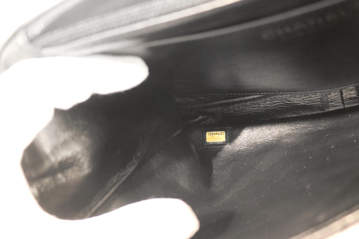 Chanel Black Leather Mademoiselle Flap Bag 2