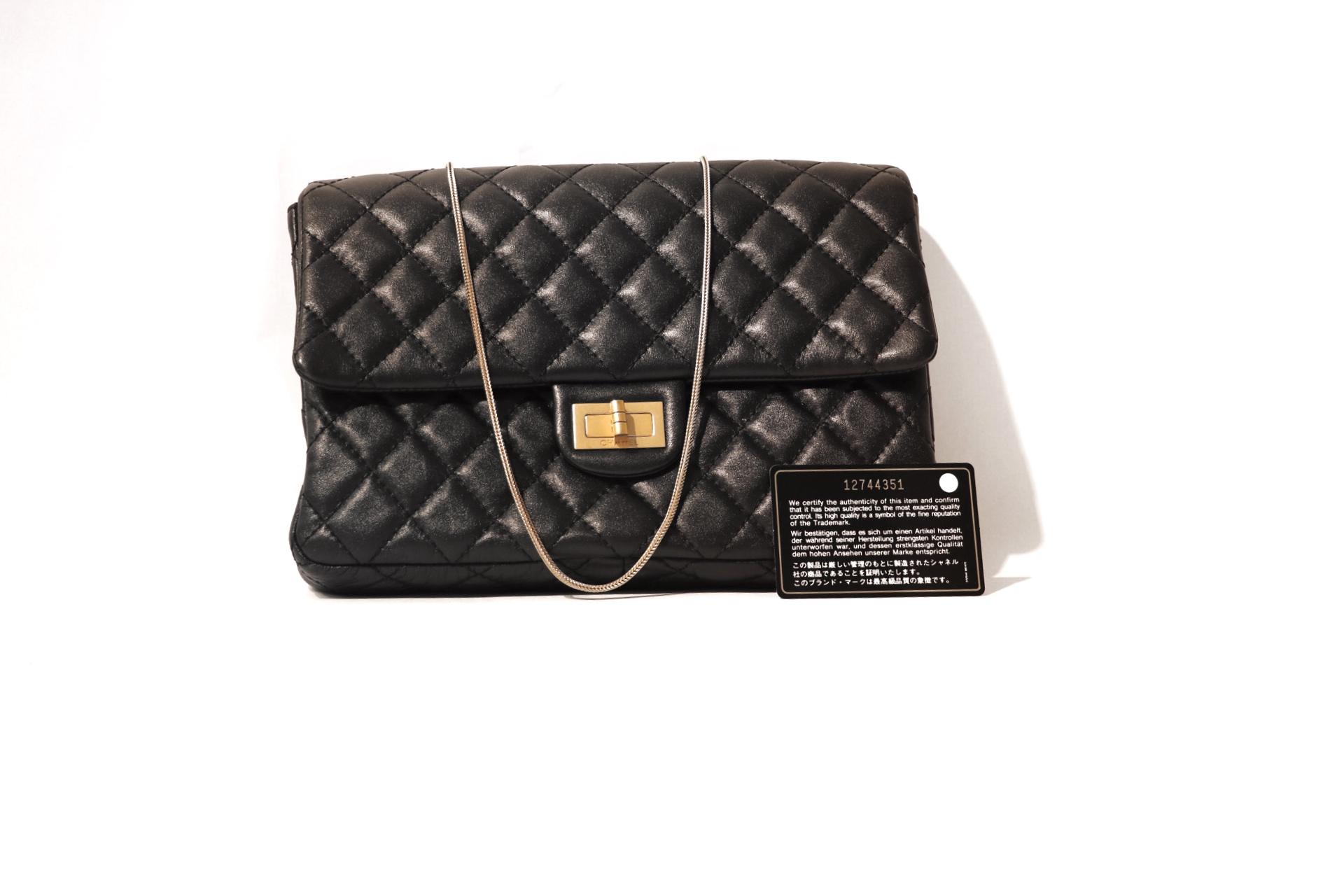 Chanel Black Leather Mademoiselle Flap Bag 3