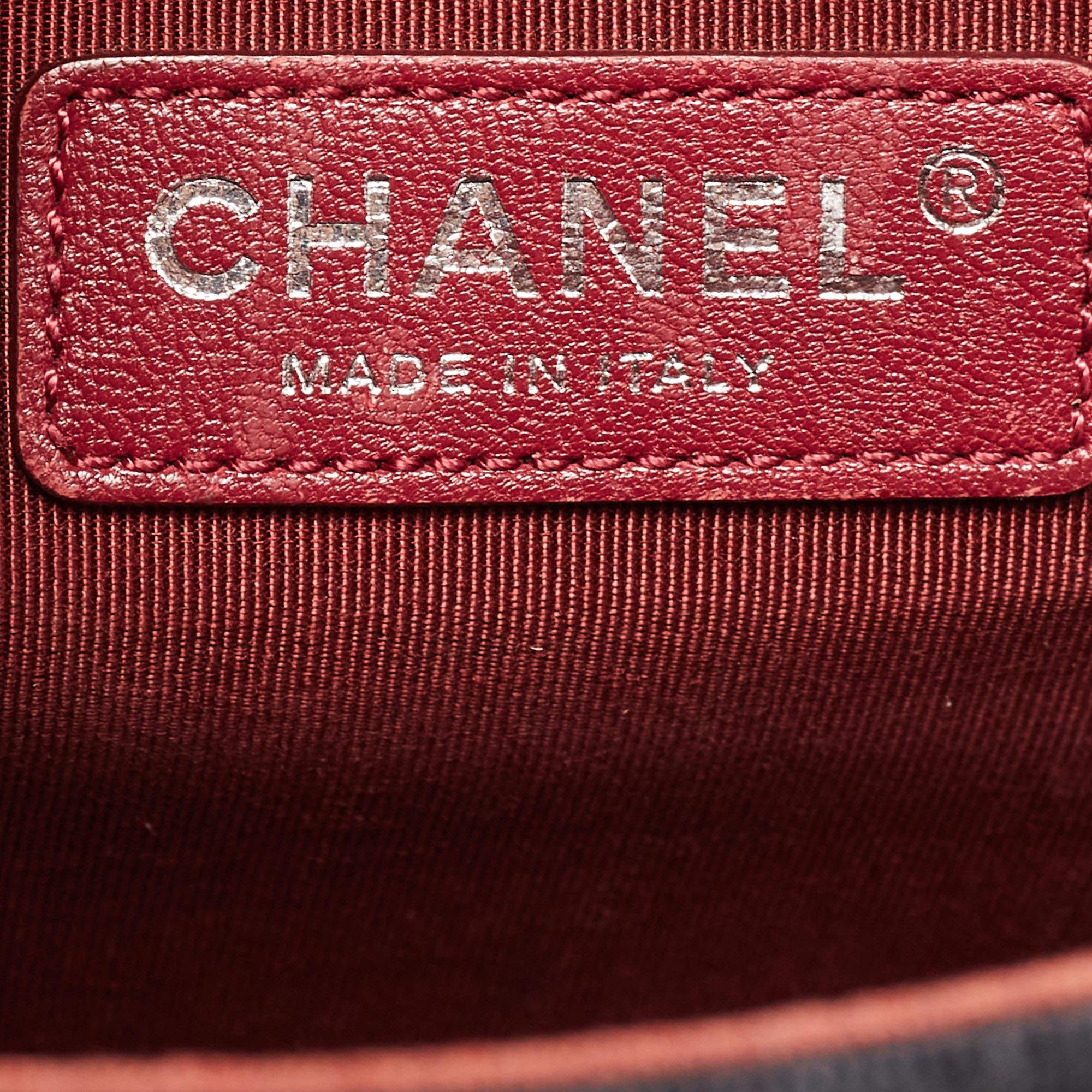 Chanel Black Leather Medium Ballerine Flap Bag 11
