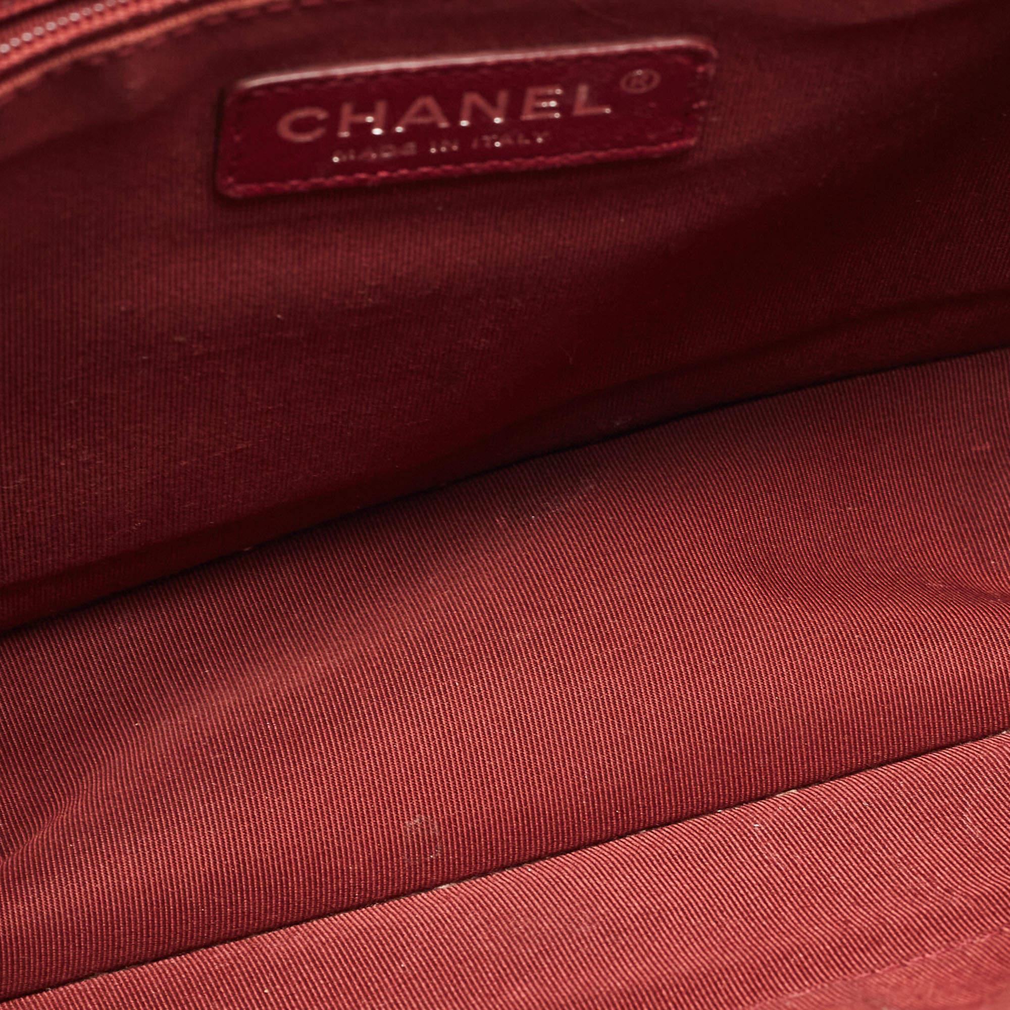 Chanel Black Leather Medium Ballerine Flap Bag 12