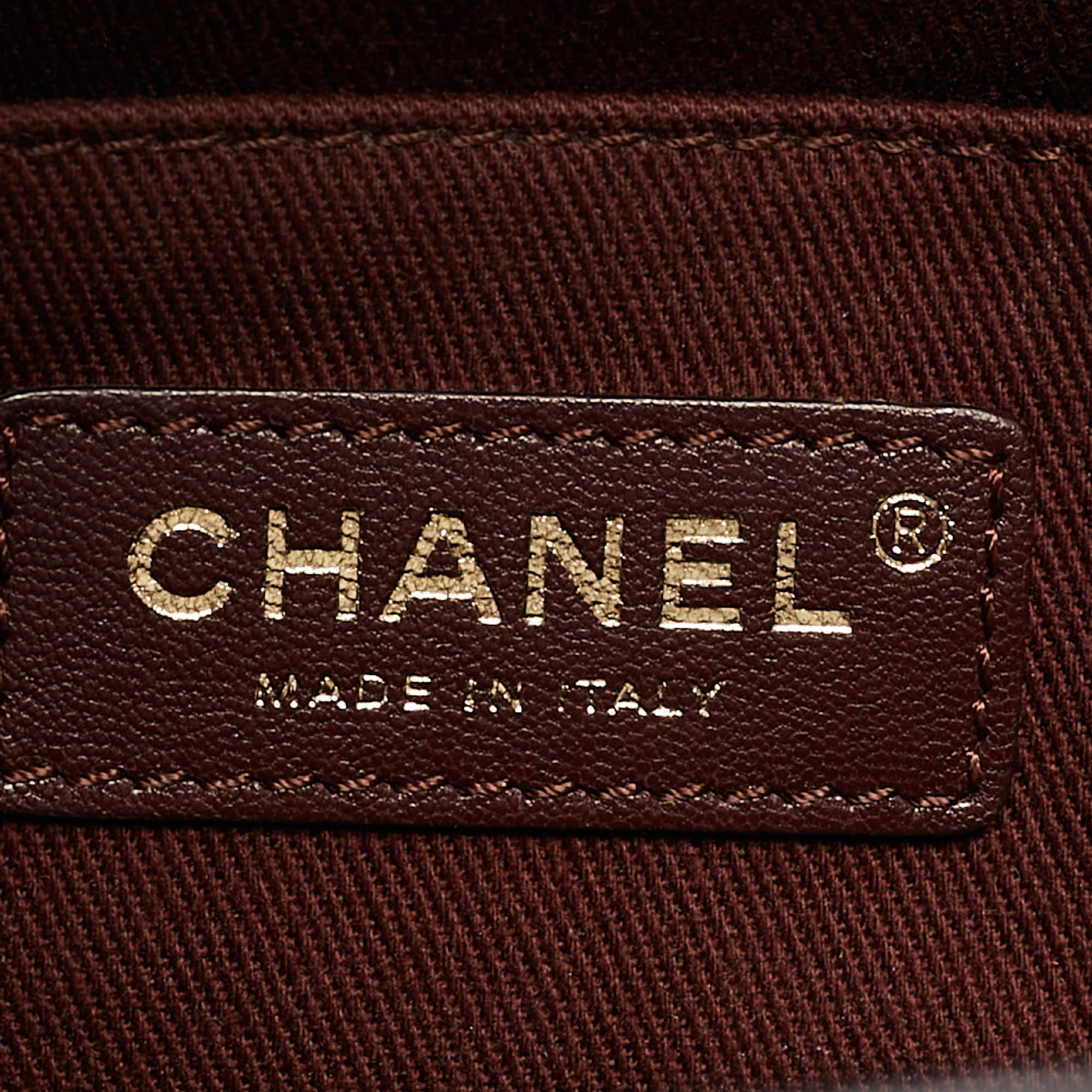 Women's Chanel Black Leather Medium Neo Executive Shopping Tote